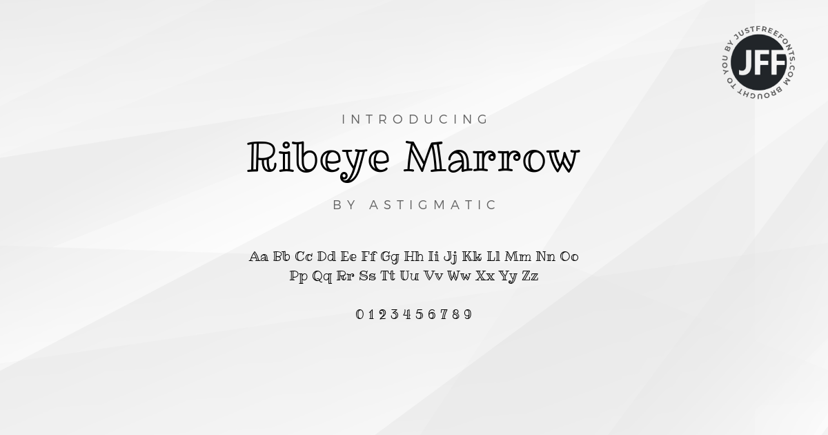 Ribeye Marrow Font